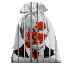 Подарунковий мішечок "Путін за ґратами"