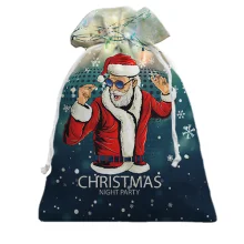 Подарочный мешочек Christmas Night Party