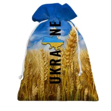 Подарунковий мішечок Ukraine (поле пшениці)