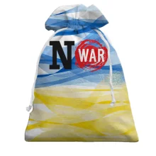 Подарунковий мішечок No War In Ukraine
