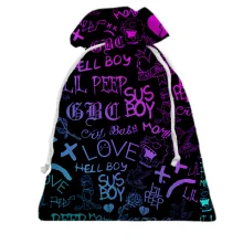 Подарунковий мішечок LIL PEEP color
