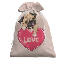 Подарунковий мішечок Love dog