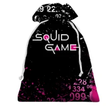 Подарочный мешочек Игра в Кальмара - Squid game