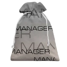 Подарочный мешочек для менеджера "manager"