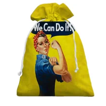 Подарунковий мішечок We Can Do It (постер)