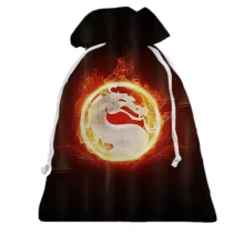 Подарочный мешочек Mortal Kombat Logo (2)