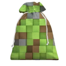 Подарочный мешочек Minecraft Cubes