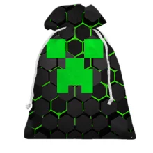 Подарочный мешочек Minecraft Creeper