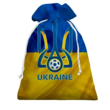 Подарочный мешочек Федерация футбола Украины