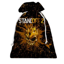 Подарунковий мішечок STANDOFF 2 Gold Skull