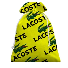 Подарунковий мішечок Lacoste pattern