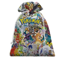 Подарочный мешочек с Покемонами и логотипом Pokémon