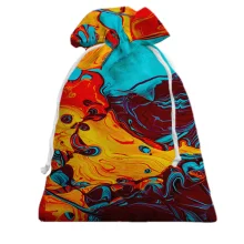 Подарунковий мішечок Multicolor abstraction 12