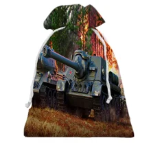 Подарунковий мішечок World of Tanks (з танками в полі)