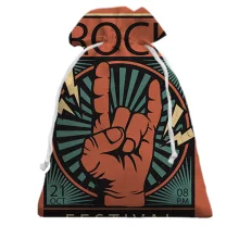 Подарочный мешочек rock festival