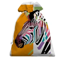 Подарочный мешочек Zebra Art