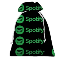 Подарунковий мішечок Spotify pattern