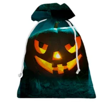 Подарочный мешочек Halloween pumpkin smile
