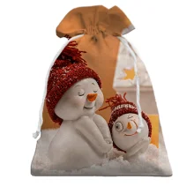 Подарочный мешочек Christmas toy snowman
