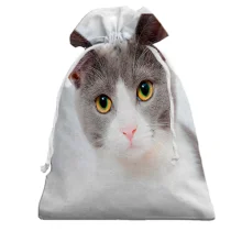 Подарочный мешочек с котом