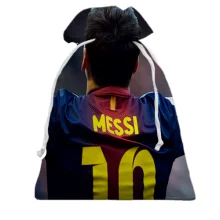 Подарунковий мішечок Messi №10 зі спини