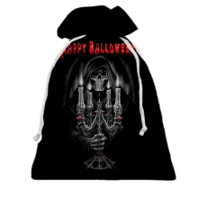 Подарочный мешочек Happy Halloween (с черепом)
