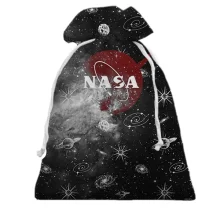 3D Подарунковий мішечок з червоним логотипом NASA