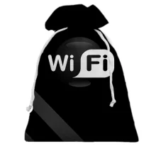 Подарунковий мішечок Wi-Fi з чорною кулею