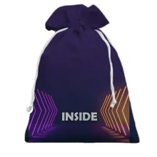 Подарунковий мішечок з написом "Inside"