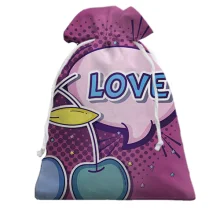 Подарунковий мішечок Pop art cherry