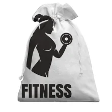 Подарунковий мішечок Fitness Gym Girl