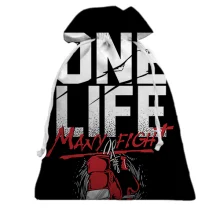 Подарунковий мішечок One life - many fight