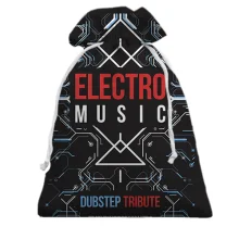 Подарунковий мішечок Electro music