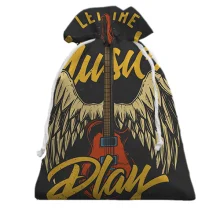 Подарунковий мішечок Music play rock