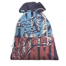 Подарунковий мішечок Snowboard men