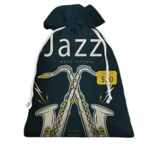 Подарочный мешочек Jazz music fest