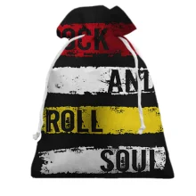 Подарочный мешочек rock and roll soul