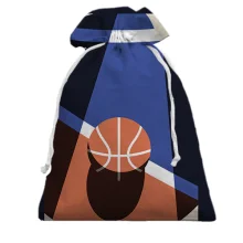 Подарочный мешочек Basketball flat