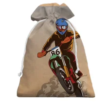 Подарочный мешочек Sport Motocross art