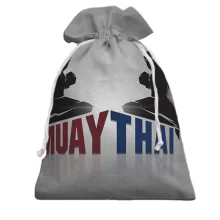 Подарочный мешочек с борцами Muay Thai