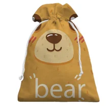 Подарочный мешочек с медвежьей мордочкой «bear»