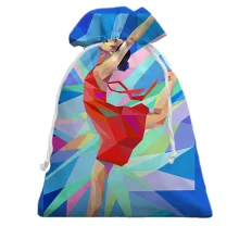 Подарочный мешочек Gymnast low poly