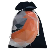 Подарочный мешочек Bird Low Poly