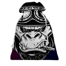 Подарочный мешочек Gorilla pop art
