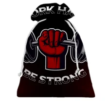 Подарунковий мішечок Work Hard Ba Strong