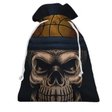 Подарунковий мішечок Angry Skull Basketball