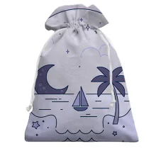 Подарунковий мішечок Skull and Sea Landscape