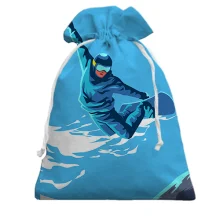 Подарунковий мішечок Snowskater is Jumping