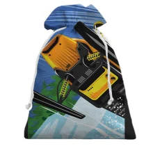 Подарочный мешочек Snowmobile bottom view