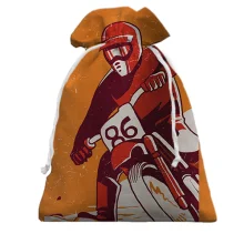 Подарочный мешочек Motorcyclist #86
